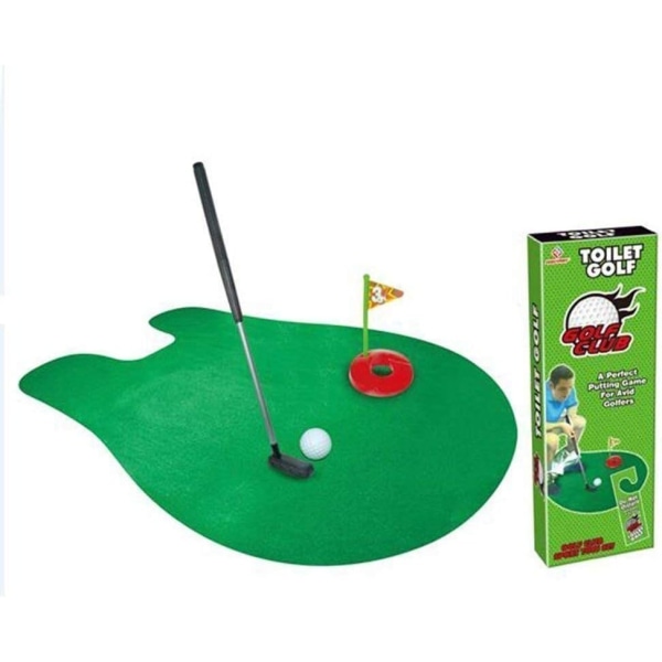 Golfspill, bad minitoalett golfsett