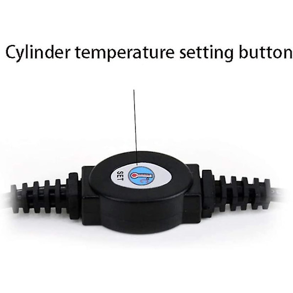 Akvarievarmer Mini Akvarium Varmelegeme Tropisk Skildpadde Varme Vand Niveau Varmelegeme Lav Konstant Temperatur Auto