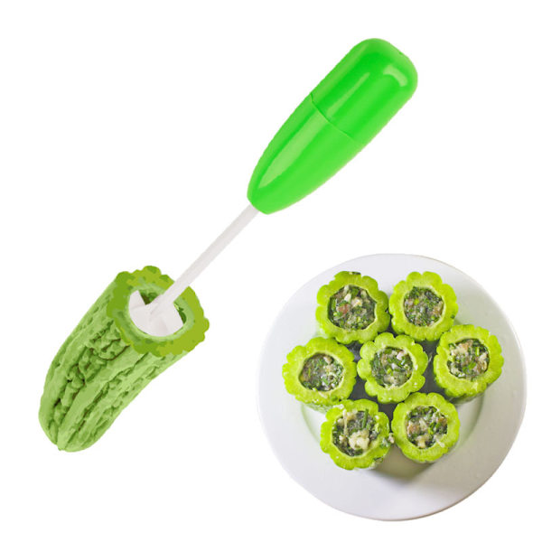 4 stk/sett Vege Drill Grønnsaksspiral Kutter Graving Enhet Kjerneenhet For