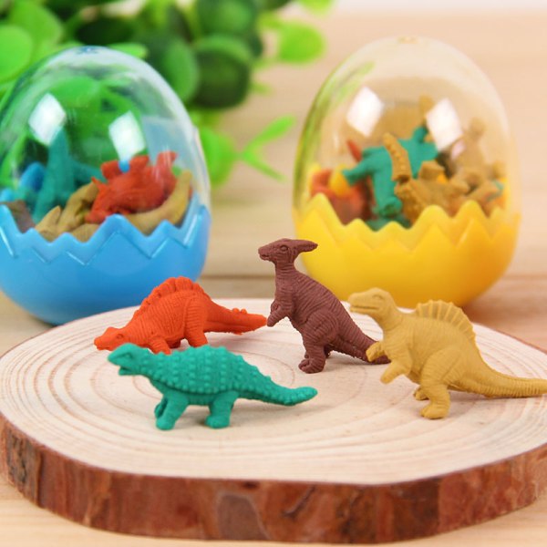 30 kpl dinosaurin pyyhekumit irtotavarana lapsille kynän pyyhekumit palapeli pyyhekumilelut mini uutuuspyyhekumit