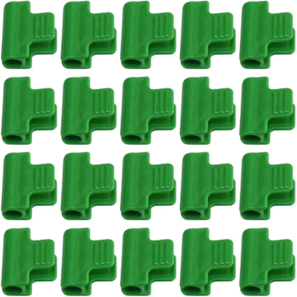20 drivhusklips - Klips for raddeksler, nett og film (11 mm)