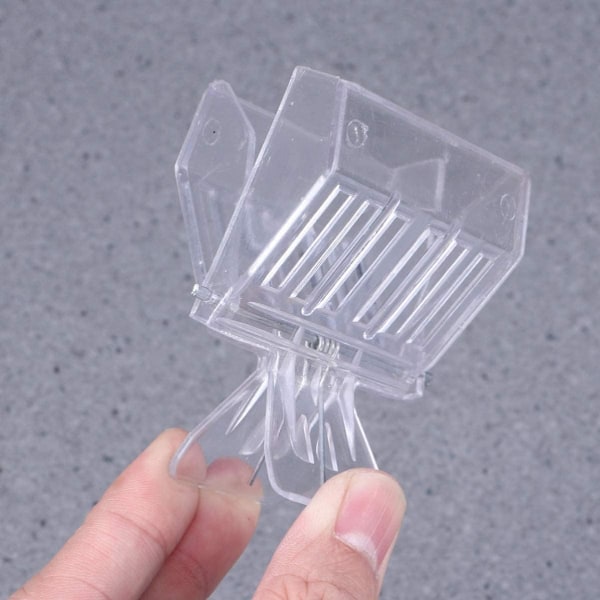 5 st Plastklämmor för Queen Bee Cage Catcher (Transparent) Hållbar