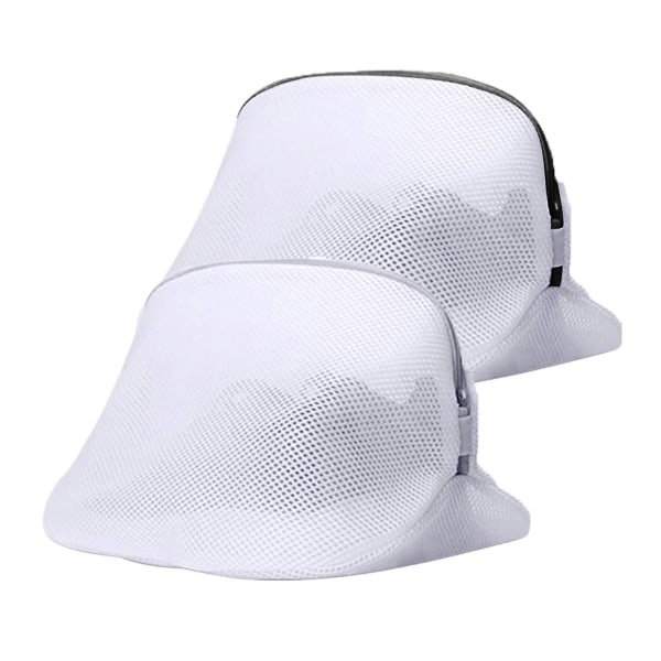 2 stk. Vaskeripose Vaskeripose til sko Sneakers Multi Protection Vaskeripose