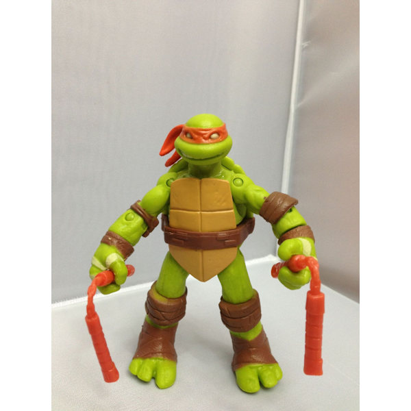 12cm Teenage Mutant Ninja Turtles Dockor - 4-Pack