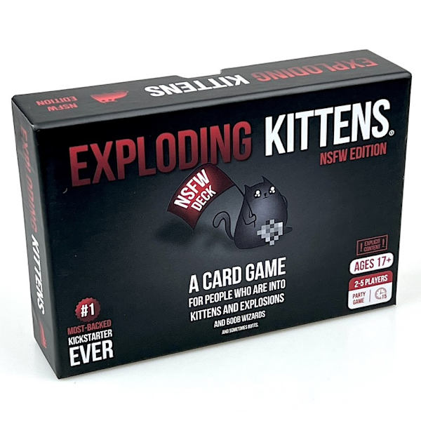 Exploding Kittens Kortspel Original Komplett Box