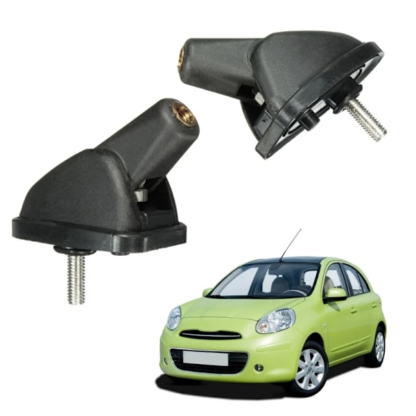 Bilradio Antennebase Takmontering for Nissan Micra Almera 28216BC20A, Metall og Plast, Svart