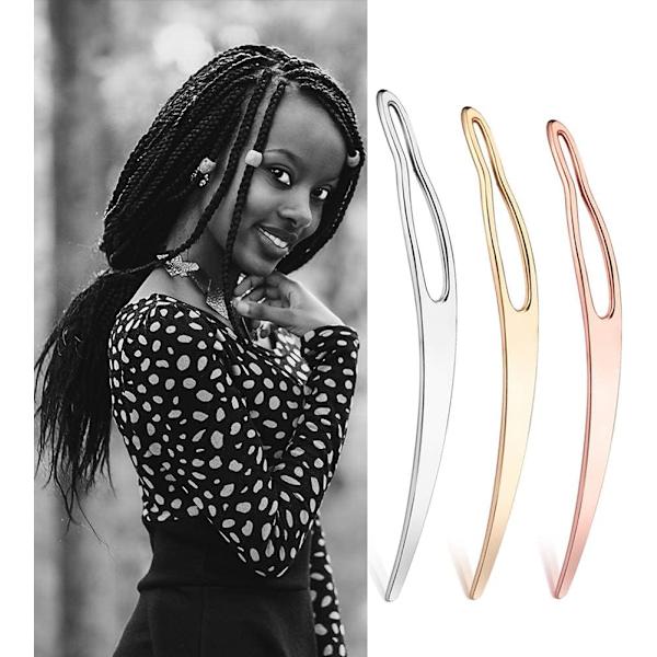 3 st Dreadlocksverktyg, Interlockingverktyg för Locs, Sisterlock och Dreadloc