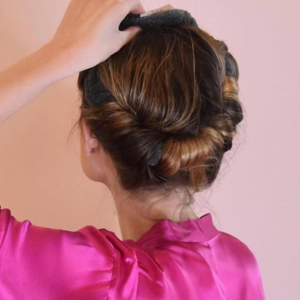 Ansigtsvask Hovedbånd, 2 i 1 Hårstyling Bånd til Kvinder, Grå