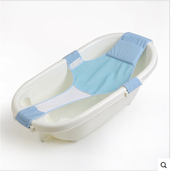 Nyfødt baby badekar net sæde baby korsformet flydende badekar seng justerbar