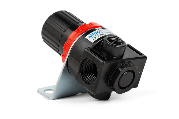 1 st lufttrycksregulator, AR2000 G1/4 luftdriven kompressor med tryckmätare