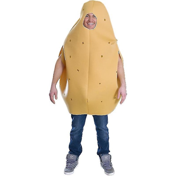 Unisex Voksen Halloween Cosplay Kartoffel Kostume til Kvinder og Mænd