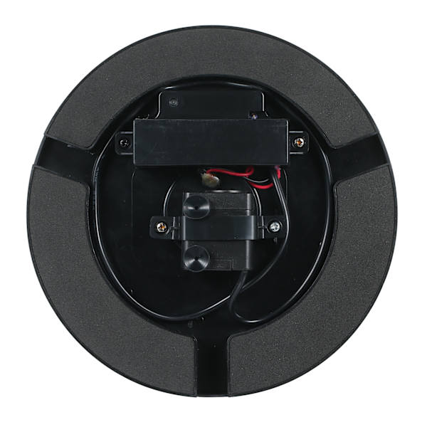LED-solcellsfontän utomhus med färgglada LED-lampor och batteri och solpump