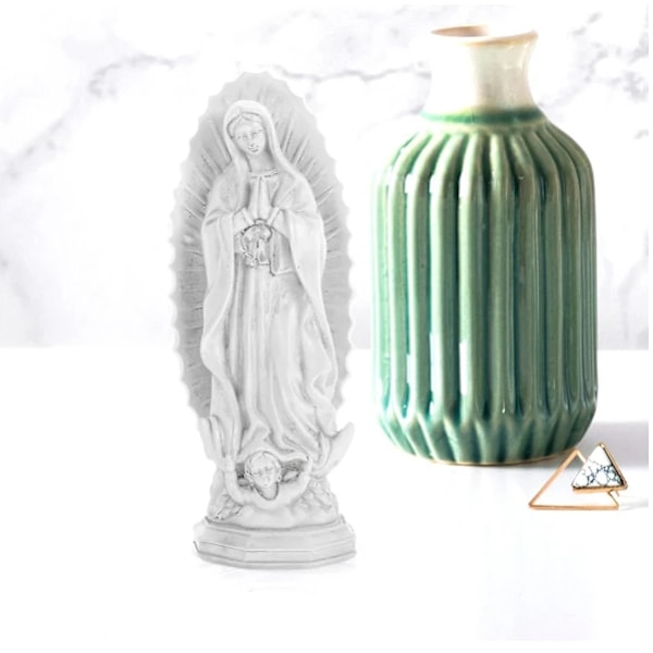 Katolsk gave Resin Religiøs Bøn Jomfru Maria Statue Den Velsignede Mor av Ubesmittet Begrep Katolsk Skulptur