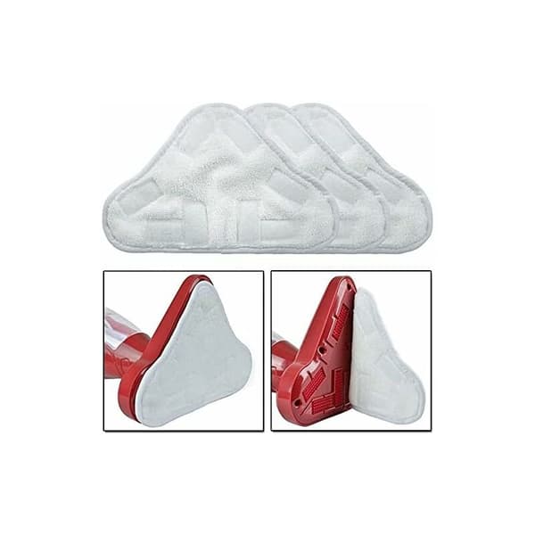 Set med 6 vaskbare mikrofiberkluter for H2O H20 X5 dampmopp