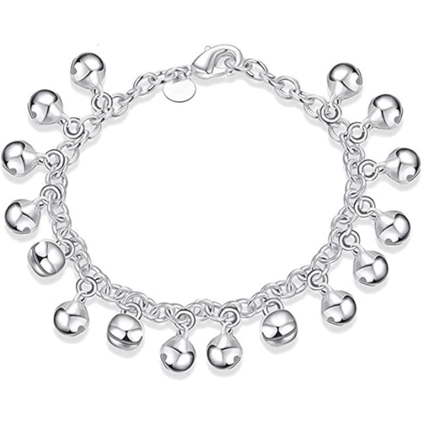 Justerbart Bells Chain Armband/Vistlänk för kvinnor Flickor Gift Jingle Bells Be