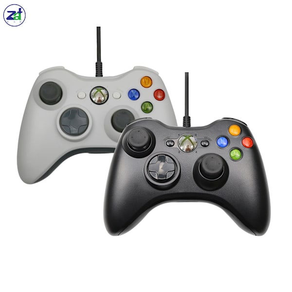 Trådbunden spelkontroll, PC-spelkontroll joystick med dubbla vibrationer Tu