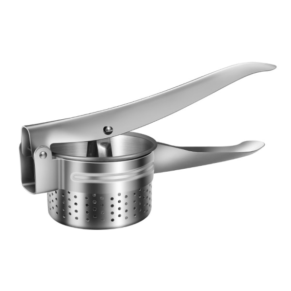 Kartoffelpresser i rustfrit stål, professionel kartoffelmoser i rustfrit stål