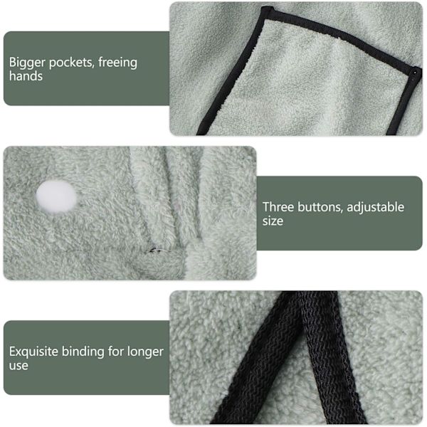 Robe aircondition, sveddamp absorberer vand og tørrer hurtigt. Blå
