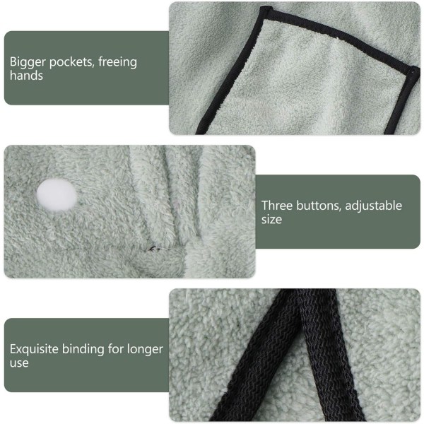 Robe luftkonditionering svettånga absorberar vatten och torkar snabbt. Blå