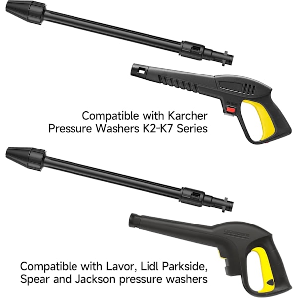 Snavs Blaster Lanse til Karcher, Roterende Dyse til Kärcher K2 K3 K4 K5 K7, Sprøjtelanse til Højtryksrenser Tilbehør