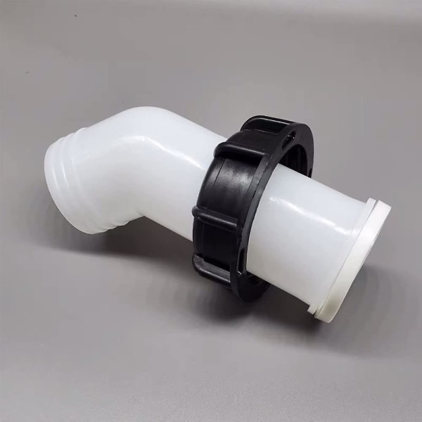 2 stk. vandtankadapter, vandtankventil, Ibc-afløbstankadapter 60 mm (hvid)