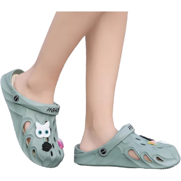 Kvinners hagesko, tresko, sandaler, sklisikre slides, dusjslippers, slip-on