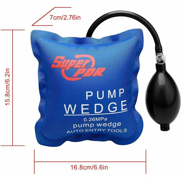 Biluppblåsbar lyftkudde, DIY-pumpkil, varje del kan bära 300 kg L