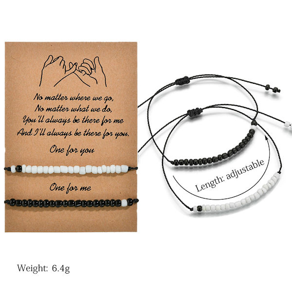 En-delad dödskalle läderarmband Armband