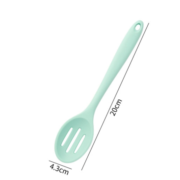 Premium Silicone Mixing Spoon,Yellow 27.5*5.8CM