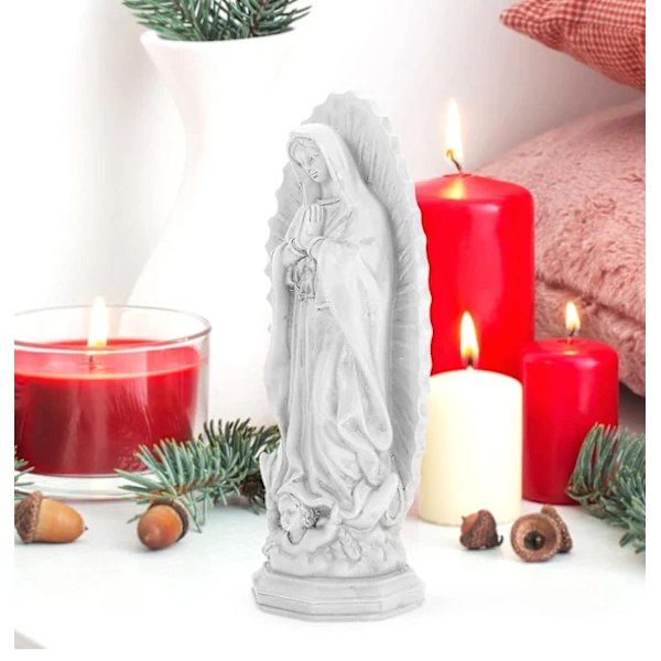 Katolsk gave Resin Religiøs Bøn Jomfru Maria Statue Den Velsignede Mor av Ubesmittet Begrep Katolsk Skulptur