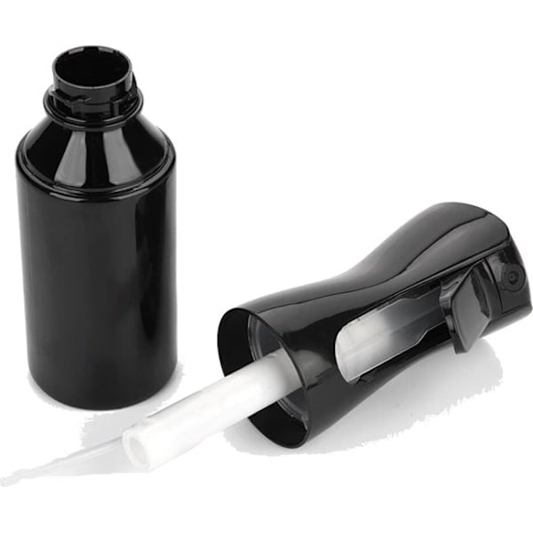 Kontinuerlig sprayflaska för hår Återanvändbar skönhetssprayflaska Mist Sprayer för rena växtstylingverktyg och apparater (1 st svart 300 ml)