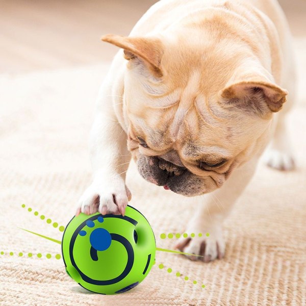 Wobble fnissande hund interaktiv boll