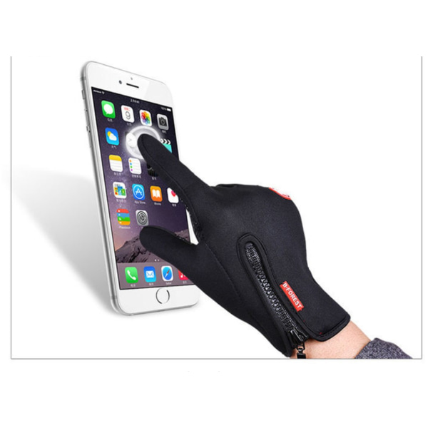 Touchhandskar, Svart - MLBlack L 23CM