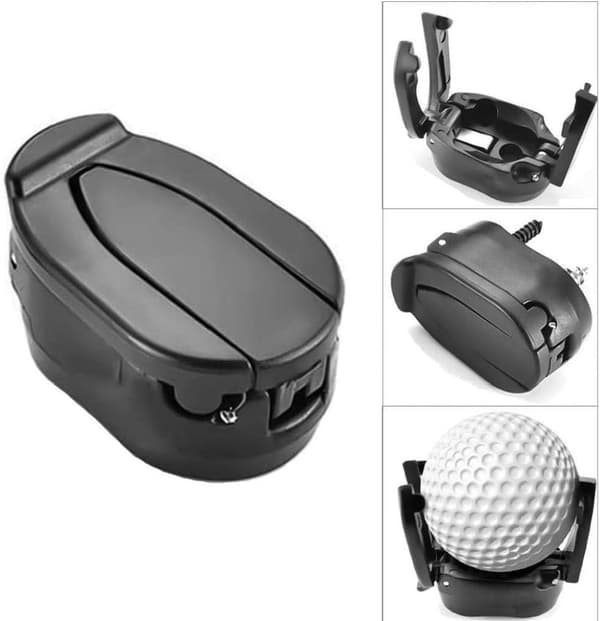 Golfboldopsamler værktøj putter greb retriever mini foldbar plastik klo