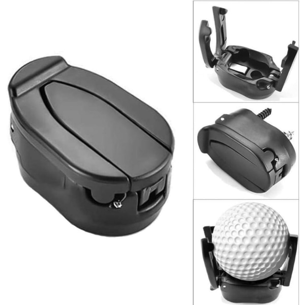 Golfboll Pick Up Tool Saver Putter Grip Retriever Mini Vikbar Plast Cl