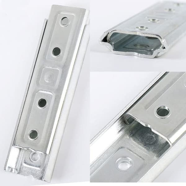 2 par 12 cm hodegjerde monteringsbraketter, sammenlåsende kroker kompatible med veggpanel, kraftig sofakobling, universell metall sammenlåsende sofakobling