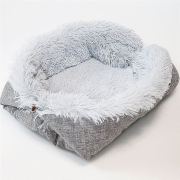 1 st Dual Use Plush Pet Mat Multifunktionell Vinter Varm Kattmatta S