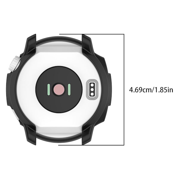 Silikone urkasse Coros-kompatibel Pace2 Smart Watch Band Protector Shel