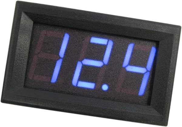 0,56'' DC 0-30V Digital Voltmeter Spændingstester Måler Belysning 3-tråds L