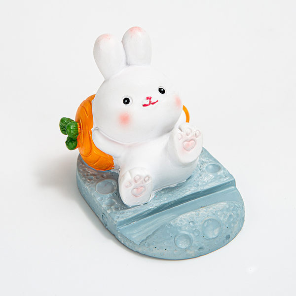 Bunny-puhelimenpidike hartsista, kädet vapaana, matkapuhelinteline, tablet-näyttö