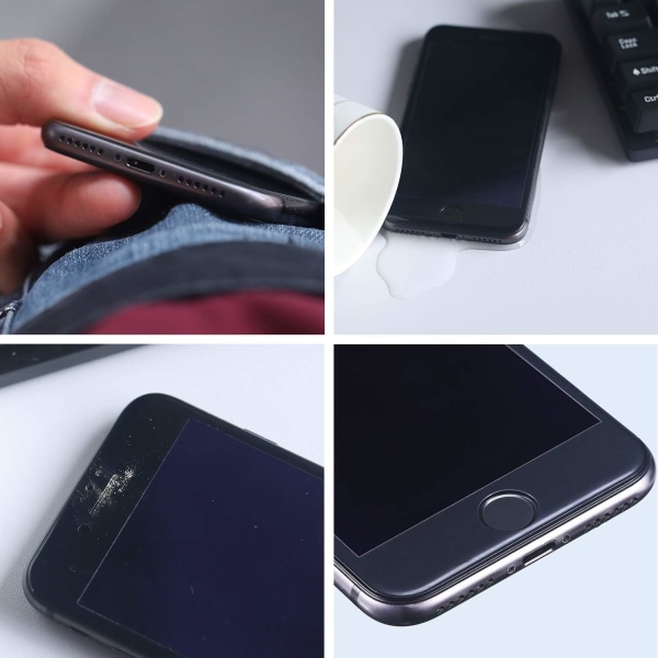 Støvtæt metalstik kompatibel med iPhone 5/6/7/8/X/XS, Inkluderer Phone Po