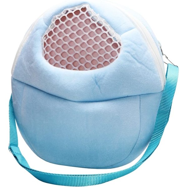 Bæretaske til kæledyr Hamster åndbar udgående taske med skulderrem til Hed