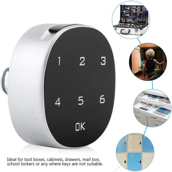 Kode Lås Digital Sink Legering Kode Kombinasjon Elektronisk Kode Lås