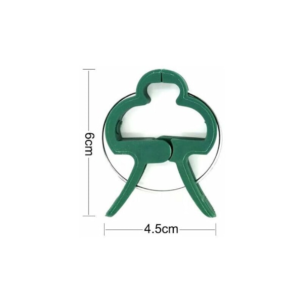 Haveklips til planter, støtteclips til søde planter og blomster 4,5