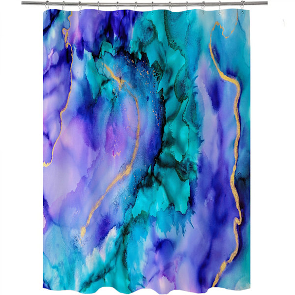 Färgglad tryckt duschdraperi, 100cm*180cm