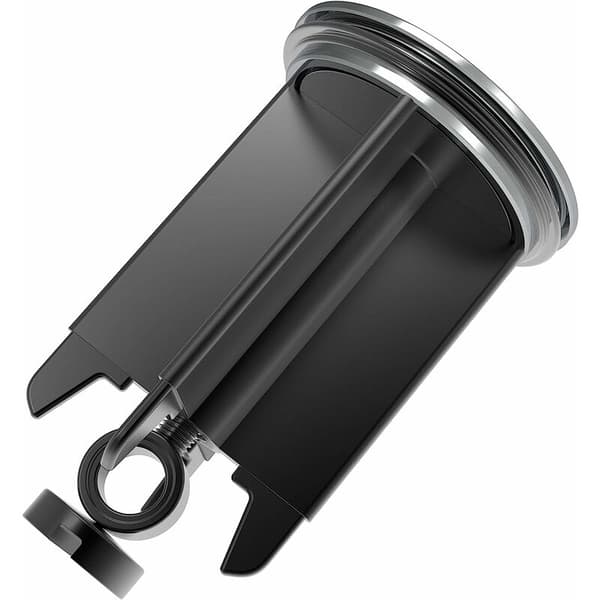 Premium 40mm kromat avlopp för handfat - För badrum - Universell handfatspropp för