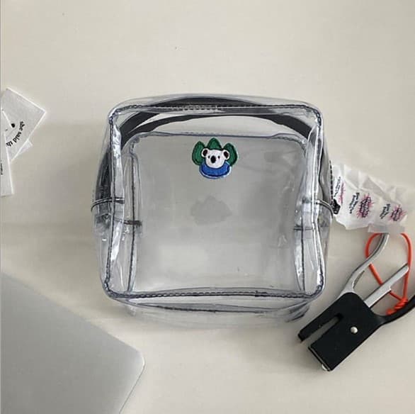 Transparent Pvc Resväska Koala