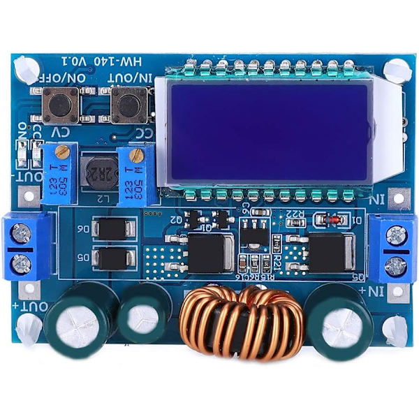 Boost Buck Converter, 5.5-30V til 0.5-30V Step Up Down Buck Converter Board,