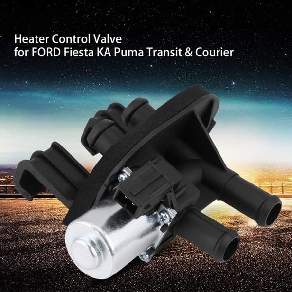Varmeventil - 1 stk Auto Bilvarme Kontrol Solenoidventil til , passer til Ford