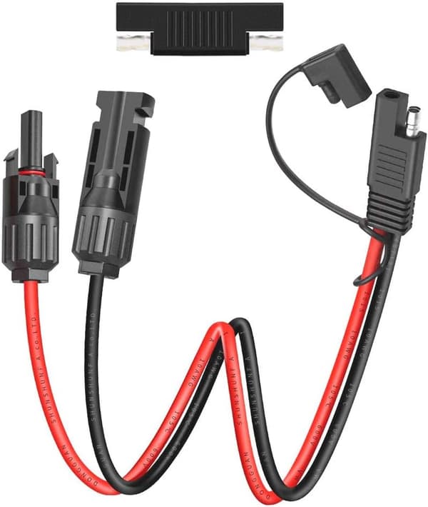 Solcelle PV-kontakt til SAE 10 AWG PV-kabel for solcellepaneler Batterilader